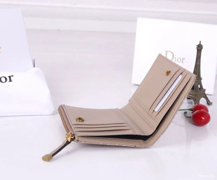 88246 Purse ZipUp Wallets Dior Christian 0726